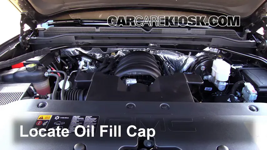 2015 GMC Sierra 1500 SLE 5.3L V8 FlexFuel Extended Cab Pickup Oil